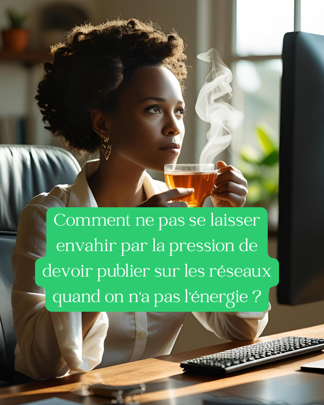 publier sur les réseaux et la pression