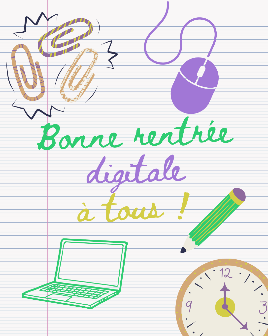 préparer sa rentrée digitale - bonne rentrée digitale à tous